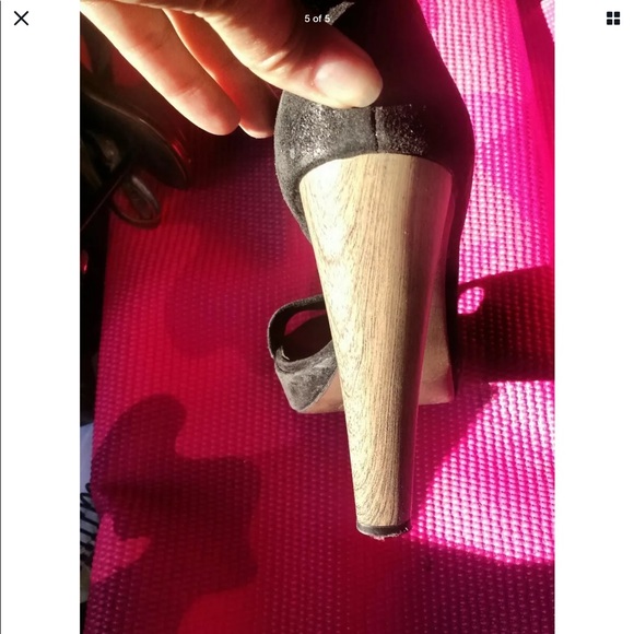 Bcbg max azria sandals black 5 inch - Picture 4 of 4